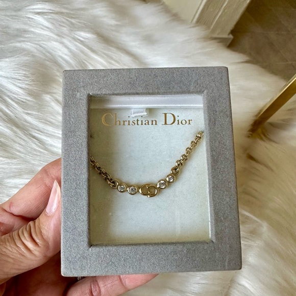 Auth Dior Necklace EUC with box - Picture 1 of 8